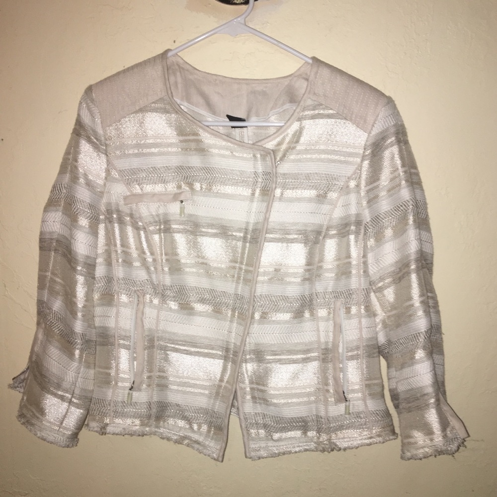 Textured Moto Jacket